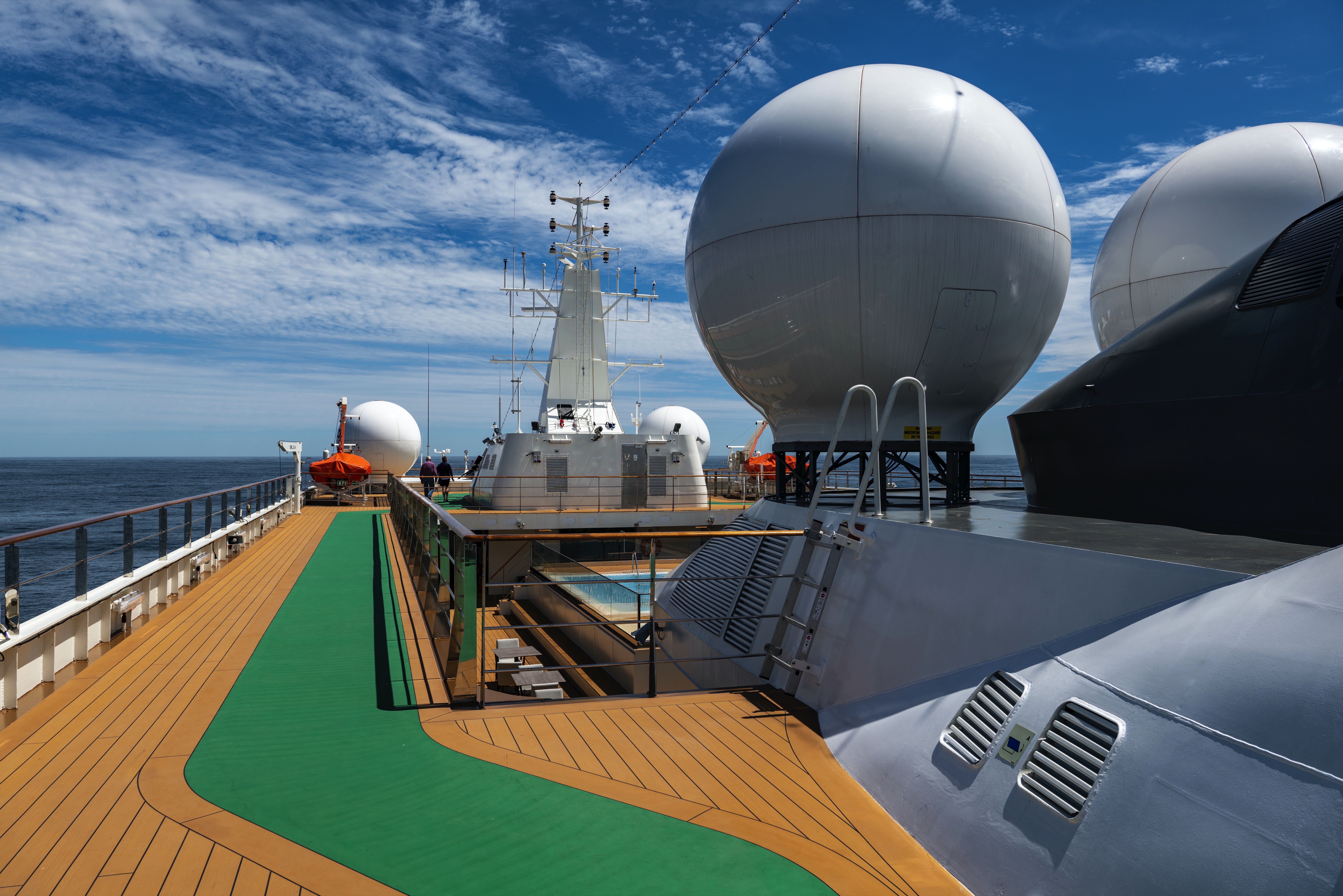 Running Track on World Voyager